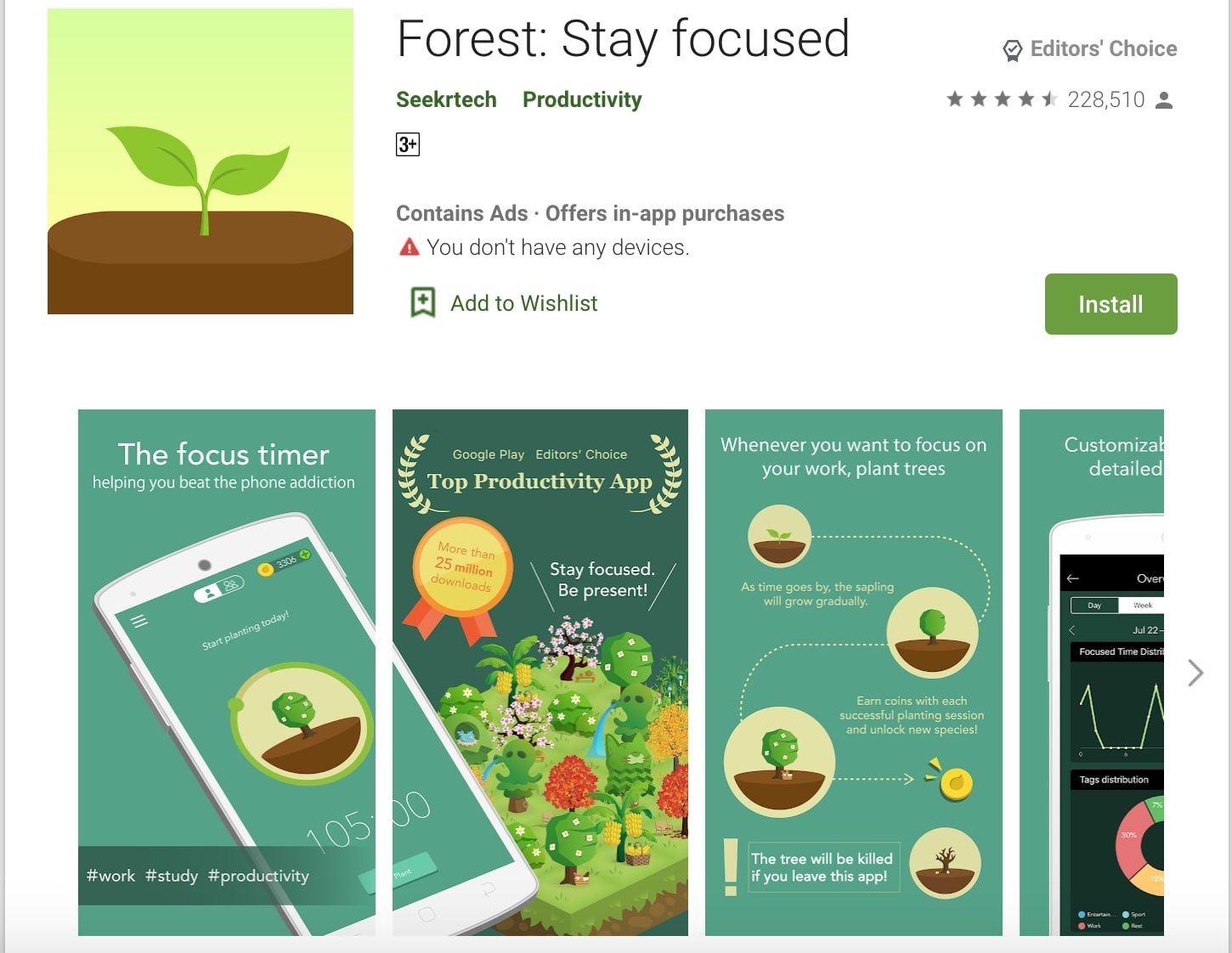 【你有用過Notion、Goodnotes嗎?】5個學生必用手機APP: 令學習更有系統! 3 Forest App