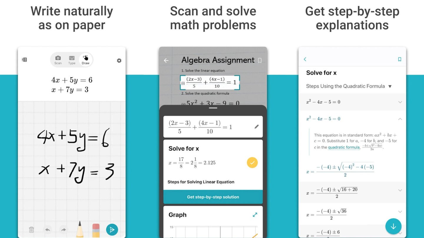 Forest 專注森林已過時?6款學生必有人氣學習/生產力App 5 MS Math Solver App