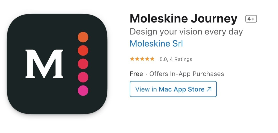 【你有用過Notion、Goodnotes嗎?】5個學生必用手機APP: 令學習更有系統! 9 Moleskine Journey App