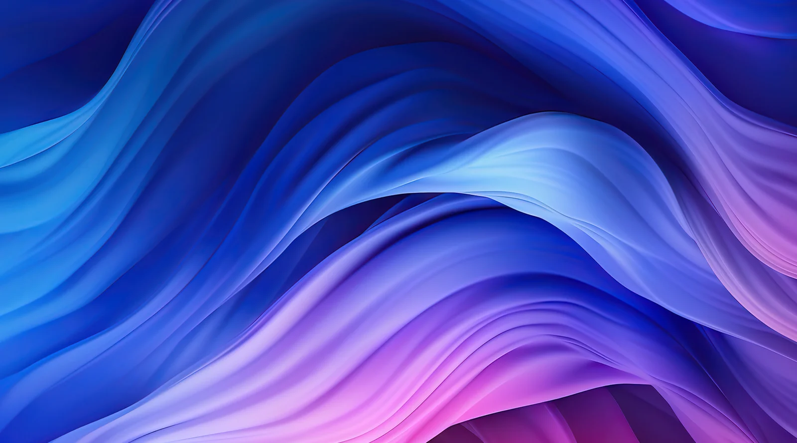 Purple and blue waves abstract background